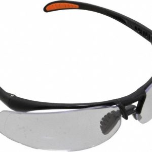 UVEX Safety Glass: Scratch-Resistant, Polycarbonate, Clear Lenses, Full-Framed, UV Protection S4200-H5