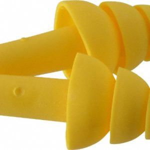 3M Earplug: 25dB, Plastic, Flanged, No Roll, Uncorded 06528004 5PKS