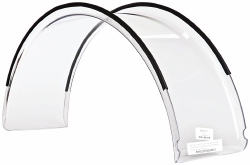 FLEXBAR 24 Inch Long x 8 Inch Wide x 24 Inch High/Thick Lexan Replacement Shield 13067