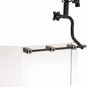 FLEXBAR Milling Machine Guards; Guard Type: Visor Guard with Base ; Shield Width: 8 ; Shield Length: 16 ; Shield Material: Lexan 13055