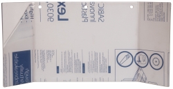 FLEXBAR 16 Inch Long x 8 Inch Wide Lexan Replacement Shield 13054