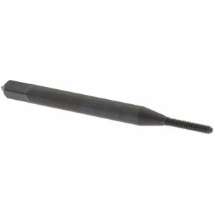 OSG Thread Forming Tap: #0-80 UNF, 3B Class of Fit, Bottoming Chamfer, Cobalt, Steam Oxide Finish 1400100001