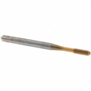 OSG Thread Forming Tap: #4-40 UNC, 3B Class of Fit, Bottoming Chamfer, Cobalt, TiN Finish 1400104905