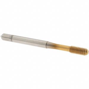OSG Thread Forming Tap: #8-32 UNC, Bottoming Chamfer, Cobalt, TiN Finish 1400114105