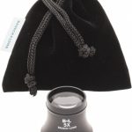 BAUSCH & LOMB 5x Magnification, 1 Inch Lens Diameter, Glass Lens Loupe 814172