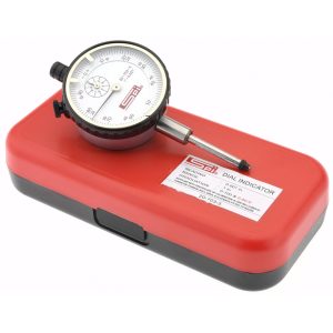 SPI Dial Drop Indicator: 1" Range, 0-100 & 0-50-0 Dial Reading, 0.001" Graduation, 2-1/4" Dial Dia 20-703-5