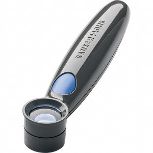 BAUSCH & LOMB 10x Magnification, 1 Inch Focal Distance, Handheld Magnifier 813434A