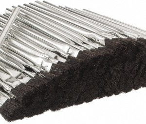 NATIONAL NOVELTY BRUSH CO 3/4" Long x 3/8" Wide Horsehair Acid Brush # 1 40