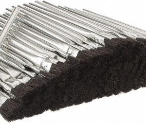 NATIONAL NOVELTY BRUSH CO 13/16" Long x 1/2" Wide Horsehair Acid Brush # 2