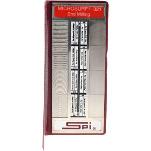 SPI 0.4 to 50 RA micro m Surface Finish, Nickel, Surface Finish Comparator 14-444-4