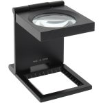 VALUE COLLECTION Stand Magnifiers; Maximum Magnification: 6x; 6x ; Lens Diameter (mm): 1 in ; Lens Diameter (Decimal Inch): 1 in; 1 ; Lens Diameter (Inch): 1 in; 1 ; Linen Tester: Yes ; Graduation (Inch): 1/8 A30-1