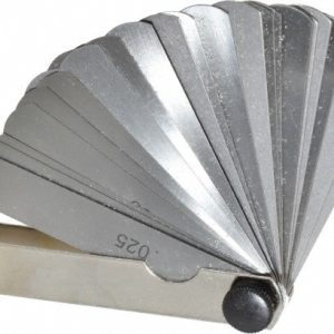 VALUE COLLECTION 26 Piece, 0.002 to 0.025" Thick, Parallel Feeler Gage Set 615-7205