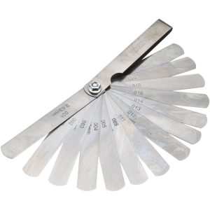 VALUE COLLECTION 15 Piece, 0.002 to 0.025" Thick, Feeler Gage Set 615-7210