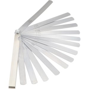 VALUE COLLECTION 15 Piece, 0.002 to 0.025" Thick, Feeler Gage Set 615-7211