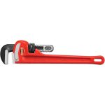 RIDGID Straight Pipe Wrench: 2" Max, 14" OAL, Cast Iron 31020