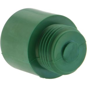MALLET MFG BY SOUTHWEST INC. 1" Face Diam, Grade Hard, Green Hammer Tip/Face 040001