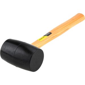 STANLEY 1-1/8 Lb Head Rubber Mallet 57-522