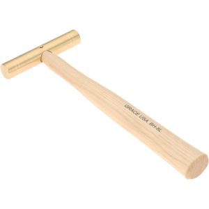 GRACE METAL PRODUCTS INC. Non-Marring Hammer: 8 oz, 3/4" Face Dia, Brass Head BH-8L
