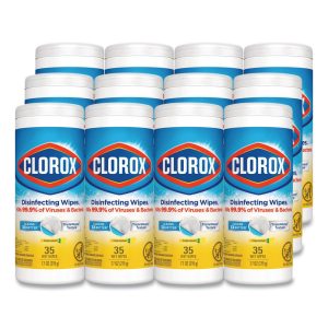 CLOROX Clorox Disinfecting Wipes: CLO01594CT