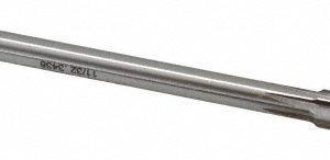 ALVORD POLK Chucking Reamer: 11/32", 6" OAL, 1-1/2" Flute Length, Straight, Straight-Cylindrical, HSS 00140