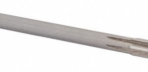 ALVORD POLK Chucking Reamer: 0.3105", 6" OAL, 1-1/2" Flute Length, Straight, Straight-Cylindrical, HSS 00128