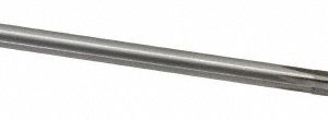ALVORD POLK Chucking Reamer: 6.00 mm, 6" OAL, 1-1/2" Flute Length, Straight, Straight-Cylindrical, HSS 00104