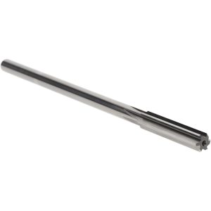 ALVORD POLK Chucking Reamer: 8.50 mm, 6" OAL, 1-1/2" Flute Length, Straight, Straight-Cylindrical, HSS 00138