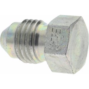 EATON Steel Flared Tube Plug: 1/4" OD, 7/16-20 Thread, 37 deg Flared Angle 900599-4S