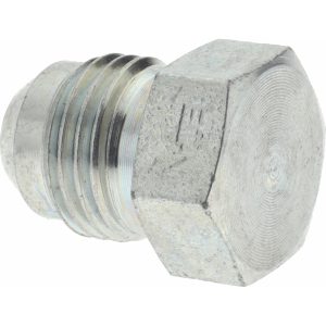 EATON Steel Flared Tube Plug: 3/8" OD, 9/16-18 Thread, 37 deg Flared Angle 900599-6S
