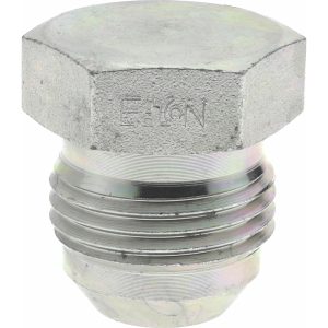EATON Steel Flared Tube Plug: 5/8" OD, 7/8-14 Thread, 37 deg Flared Angle 900599-10S