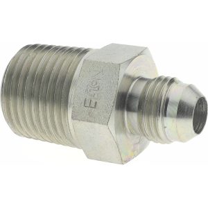EATON Steel Flared Tube Connector: 3/8" OD, 37 deg Flared Angle 2021-8-6S