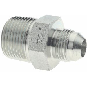 EATON Steel Flared Tube Connector: 1/2" OD, 37 deg Flared Angle 2021-12-8S