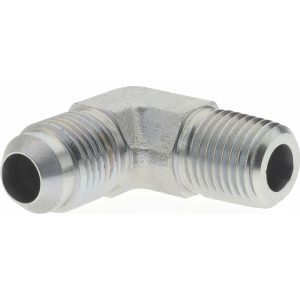 EATON Steel Flared Tube 90 Deg Male Elbow: 3/8" OD, 37 deg Flared Angle 2024-4-6S