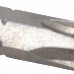 APEX Phillips Screwdriver Insert Bit: #3 Point, 1/4" Drive, 1" OAL 440-3X