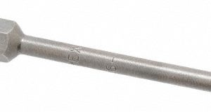 APEX Power Screwdriver Bit: 0.134" Blade Width, 1/4" Hex Drive 326-00X