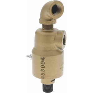 DUFF-NORTON 1/2 NPT Right Hand Rotor Thread, 1/2" NPT Port, 7-1/4" Body Length, Dual Flow, General Purpose (Stationary Syphon), Rotary Union 730398C