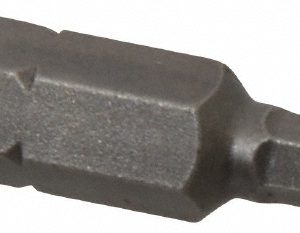 APEX Hex Screwdriver Insert Bit: 1/4" Drive, 9/64" Hex, 1" OAL 185-10X