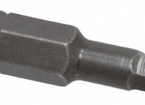 APEX Hex Screwdriver Insert Bit: 1/4" Drive, 5/32" Hex, 1-5/16" OAL 185-3X
