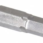 APEX Hex Screwdriver Insert Bit: 1/4" Drive, 7/32" Hex, 1-5/16" OAL 185-5X