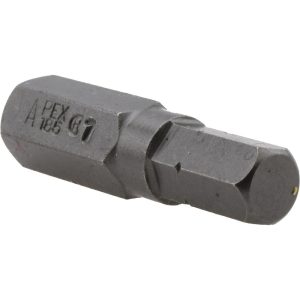 APEX Hex Screwdriver Insert Bit: 1/4" Drive, 5/16" Hex, 1-1/4" OAL 185-7X