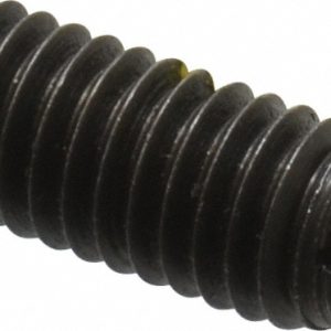 GIBRALTAR Threaded Ball Plunger: M6 x 1, 0.137" Ball Dia, 0.551" Body Length, 0.039" Max Ball Reach MSW10-4B-PT-G