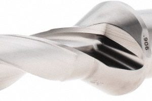 ISCAR Replaceable-Tip Drill: 0.906 to 0.941" Dia, 2.72" Max Depth, 1-1/4" Straight-Cylindrical Shank 3202817