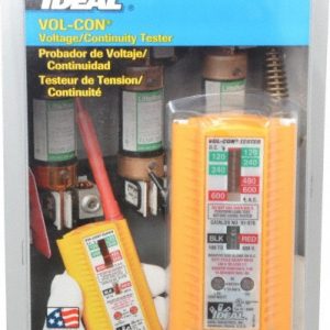 IDEAL 5 VAC/VDC to 600 VAC/VDC, Voltage and Circuit Continuity Tester 61-076