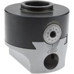 VALUE COLLECTION Boring Head: 4" Body Dia, 1" Hole Dia, Manual 220-1400