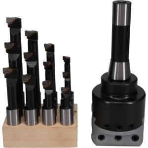 VALUE COLLECTION 3 Inch Body, 3/4 Inch Boring Bar Hole Diameter, Manual Offset Boring Head 220-1800