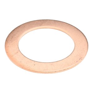 ELECTRO HARDWARE Round Shim: 0.032" Thick, 0.75" ID, 1.125" OD SHIM-22-COP