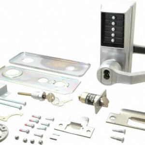 KABA ACCESS Combination Entry with Key Override Lever Lockset for 1-3/8 to 2-1/4" Thick Doors LR1021B-26D-41