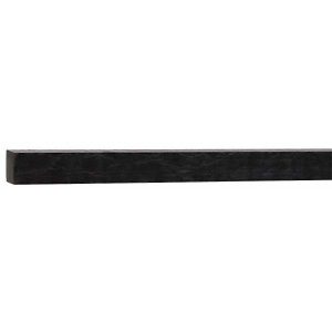 USA INDUSTRIALS Plastic Bar: Acetal, 1/2" Thick, 48" Long, Black BULK-PS-ACB-1051