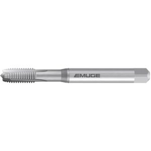 EMUGE Spiral Point Tap: 1/4-28 UNF, 3 Flutes, Plug Chamfer, 3BX Class of Fit, High-Speed Steel-E, NT Coated BU206511.5043