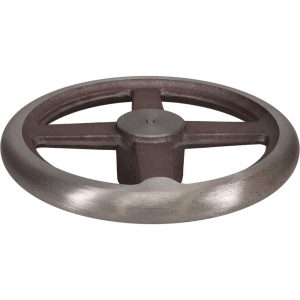 MORTON MACHINE WORKS Spoked Straight Handwheel: Plain Finish HW-10